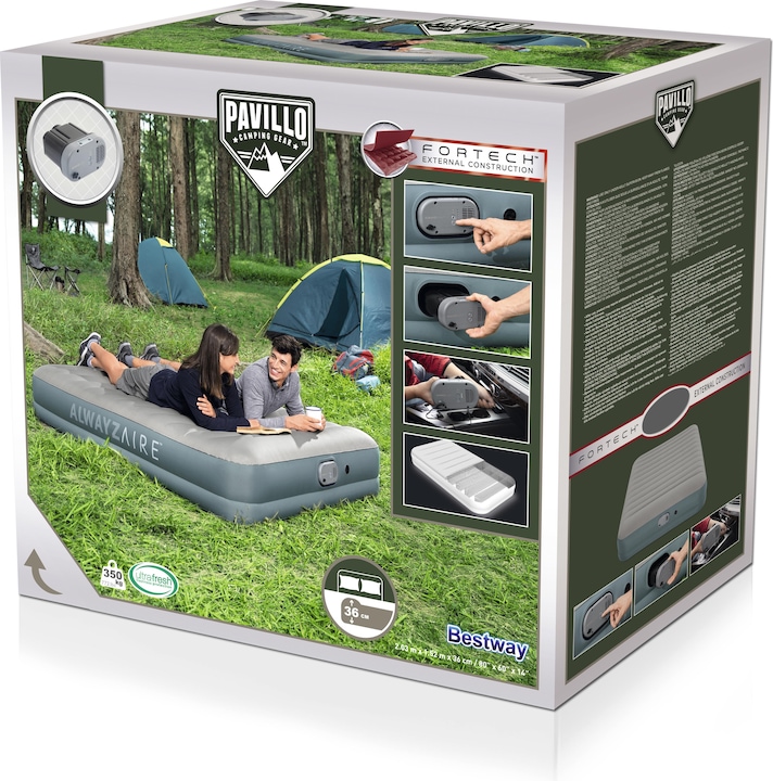 Produktbild Bestway Alwayzaire Airbed Queen (150 x 200 cm)