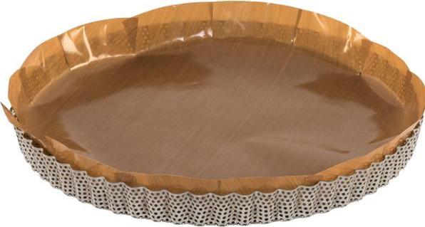 Produktbild de Buyer Geriff. Tortenform Edelstahl Perforiert 28x2.5 cm (28 cm)