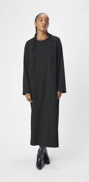 Actual product image Object Pinstripe midi dress (38)