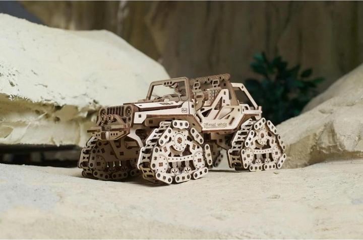 Actual product image Ugears 70204 Tracked Off-Road Vehicle