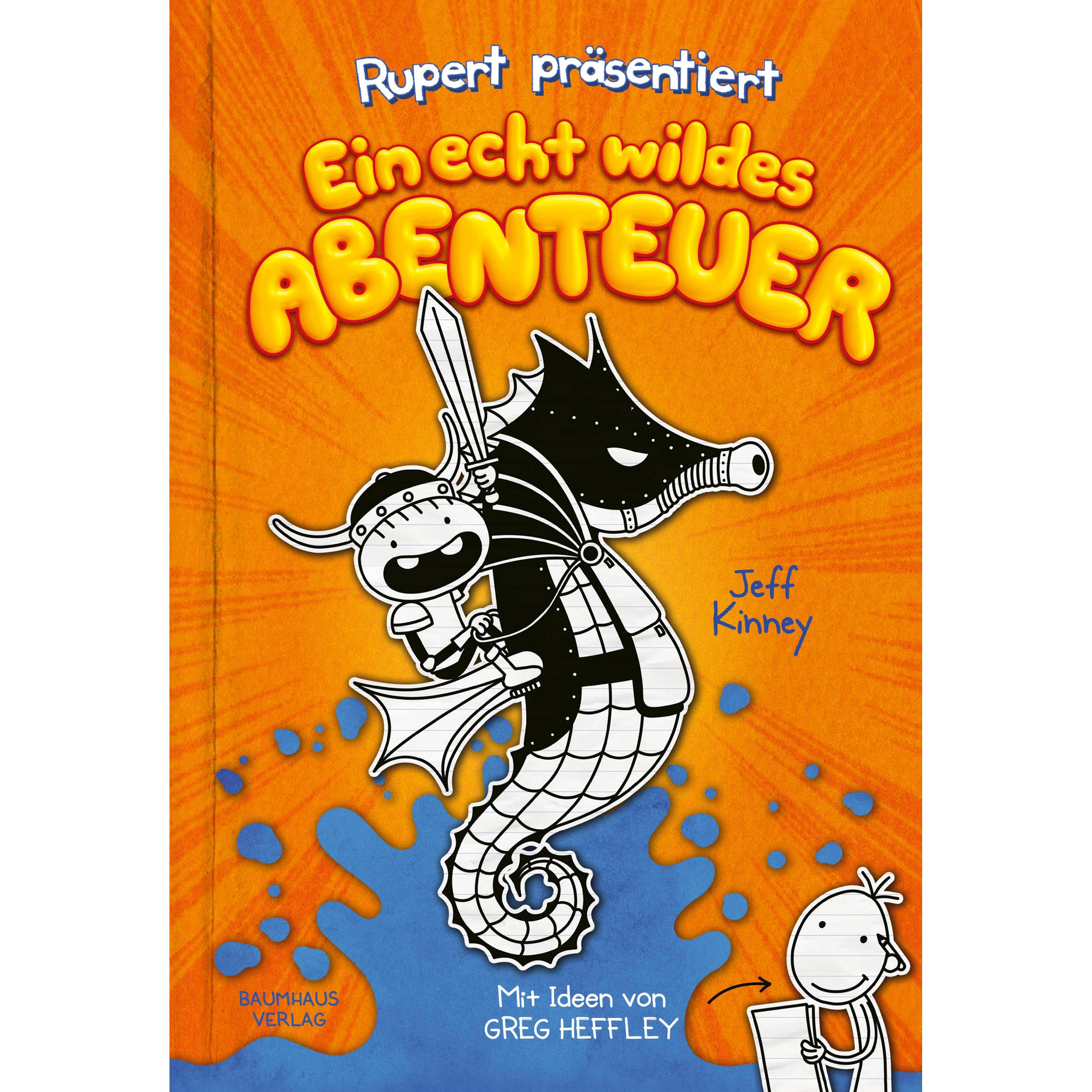 Rupert präsentiert: Ein echtwildes Abenteuer, Kinderbücher von Jeff Kinney