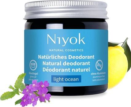Immagine prodotto Niyok Crema deodorante Oceano chiaro (Crema, 40 ml)