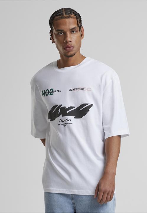 Produktbild Urban Classics Upscale Motorsport Heavy Oversize Sleeve Tee - 188425 (4XL)