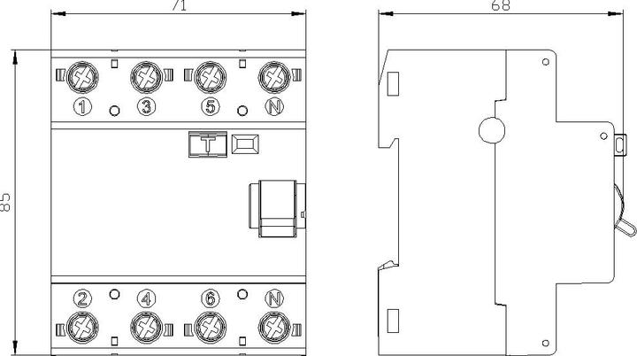 Image du produit Siemens Disjoncteur différentiel