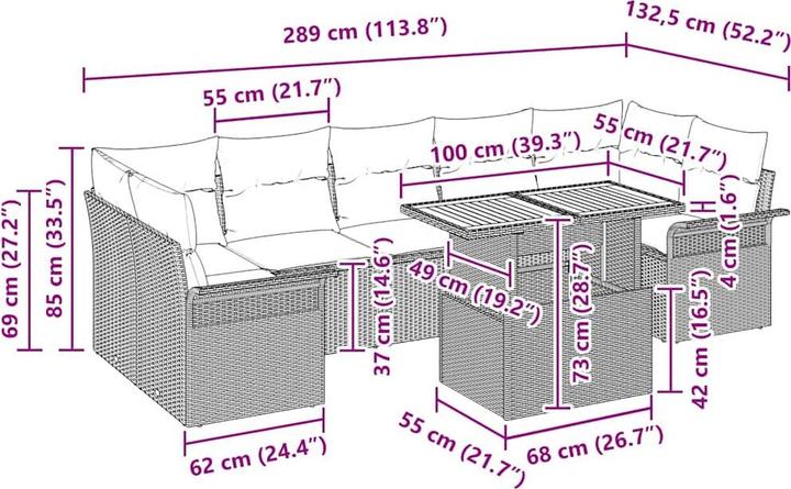 Produktbild vidaXL Alonso
