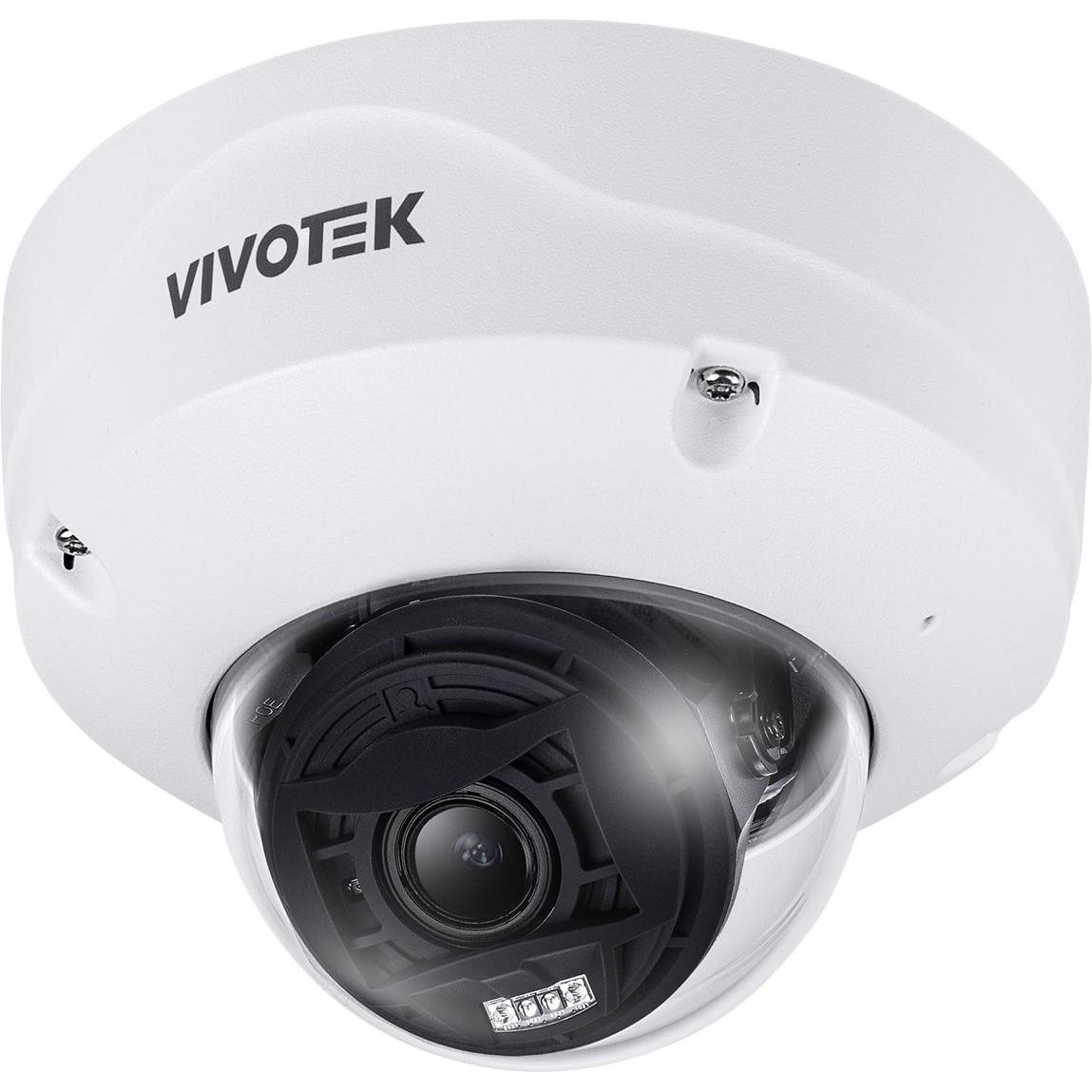 Vivotek V-SERIE FD9387-EHTV-V3 Fixed Dome IP-Kamera, 5MP, Outdoor, 2,7-13,5mm (2560 x 1920 Pixels), Netzwerkkamera, Weis...