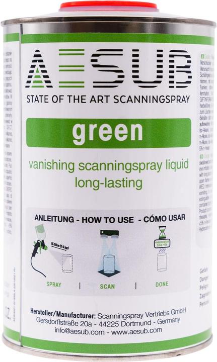 Aesub Green Scanspray 1L