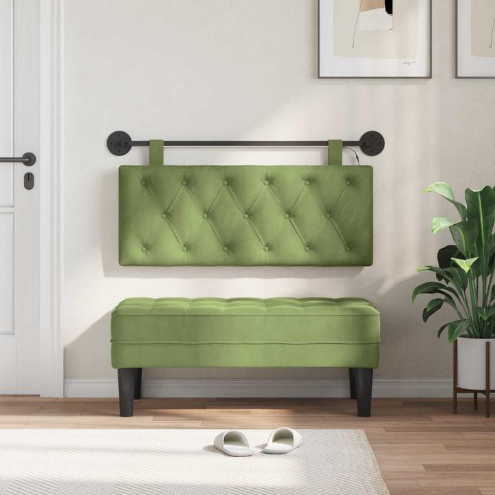 Actual product image vidaXL Modernes Kopfteil (110 x 7 x 55 cm)