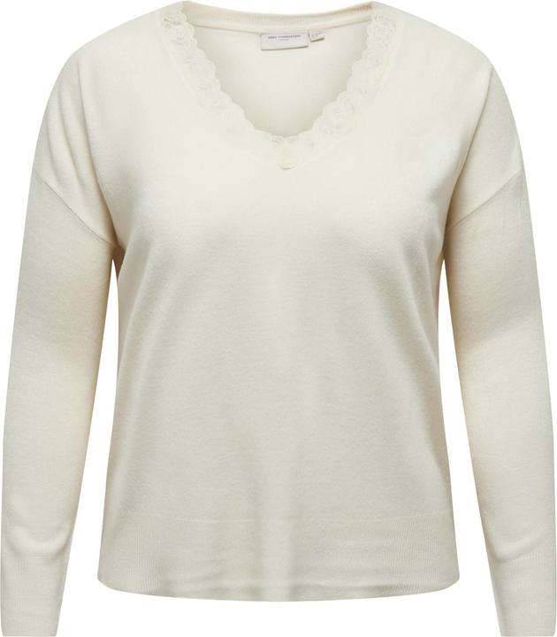 Produktbild Only Curvy V-Ausschnitt Strickpullover (M)