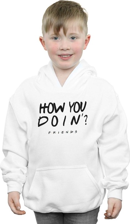 Actual product image Friends Boys How You Doin? Hoodie (116)