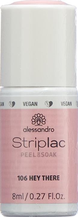 Immagine prodotto Alessandro Striplac Peel o Soak Hey There 8 ml (Ehi, c'è, Smalto pelabile)