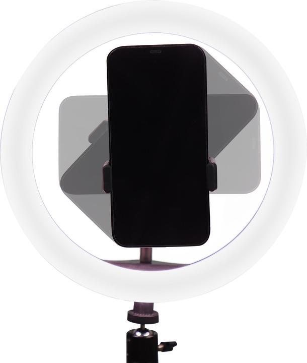 Produktbild KSIX Kit Studio Live Max LED Ring With Floor Tripod 1.60 M For Smartphone (Ringlicht)