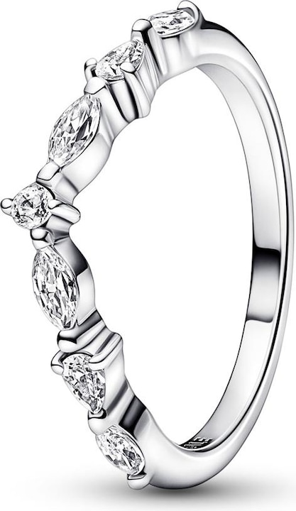 Produktbild Pandora Timeless Wish Sparkling Alternating Ring (60, 925 Silber)