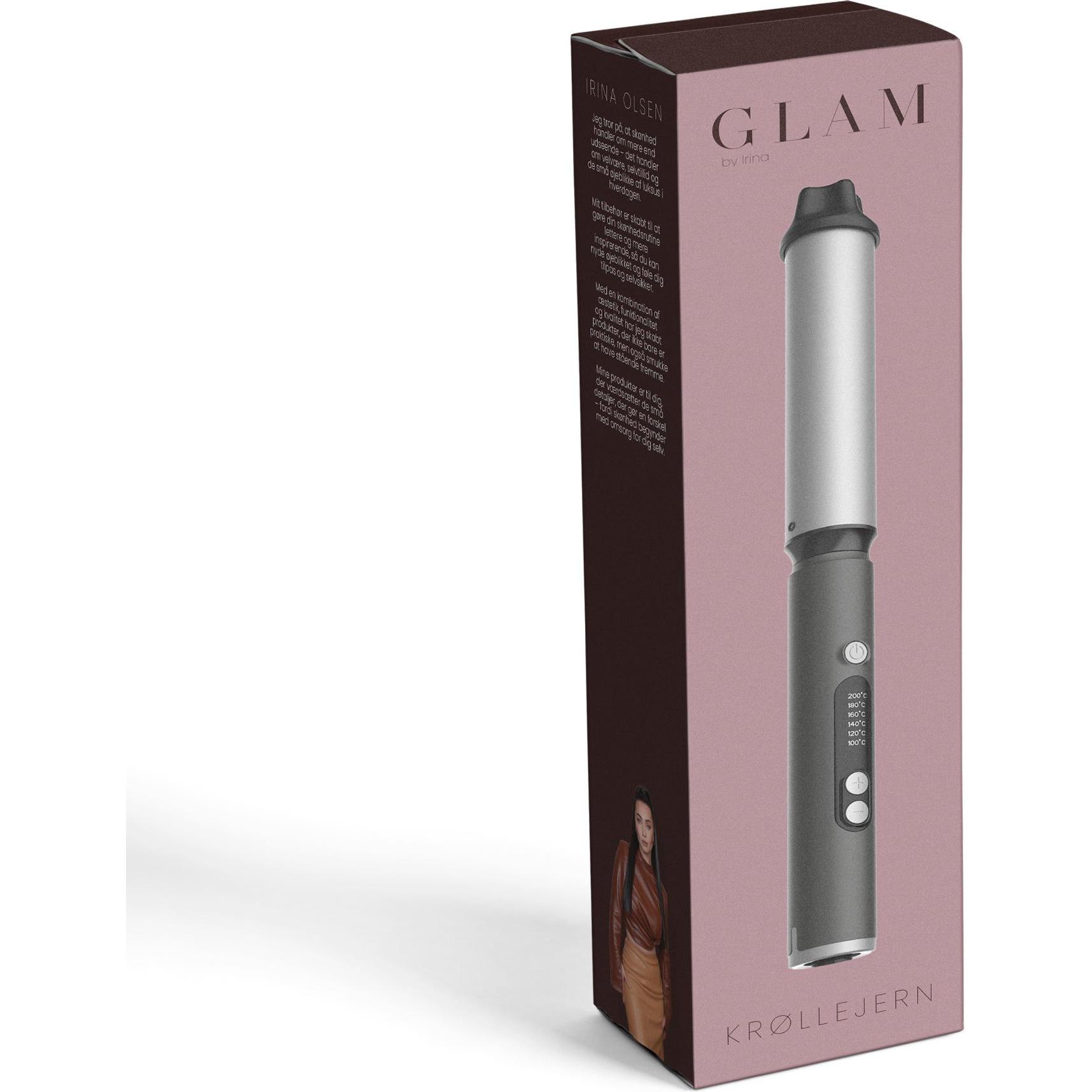 Glamorous, Arricciacapelli, GLAM by Irina - Curling Iron - 32 mm