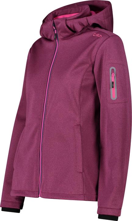 Immagine prodotto CMP Campagnolo Giacca donna con cappuccio e zip Melange Softshell (46)