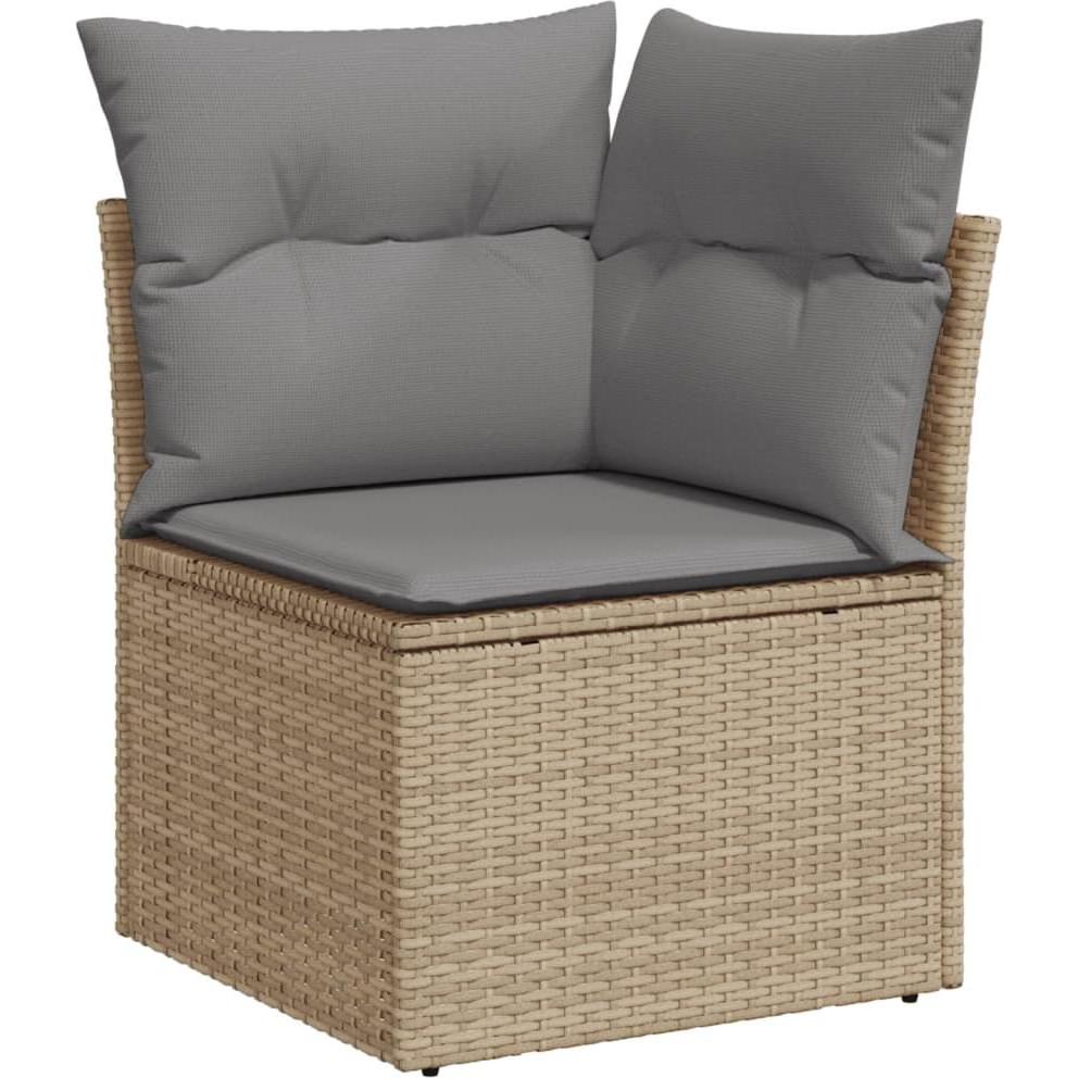 Thumbnail - VidaXL, Gartenlounge, 10-tlg. Garten-Lounge-Set mit Kissen