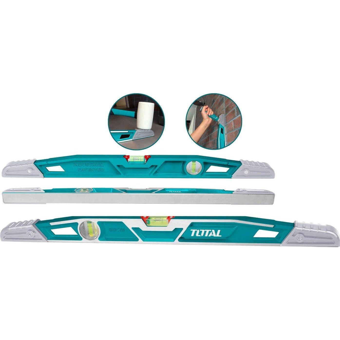 Thumbnail - Total, Messlehre, Wasserwaage, robust, 60cm, industriell