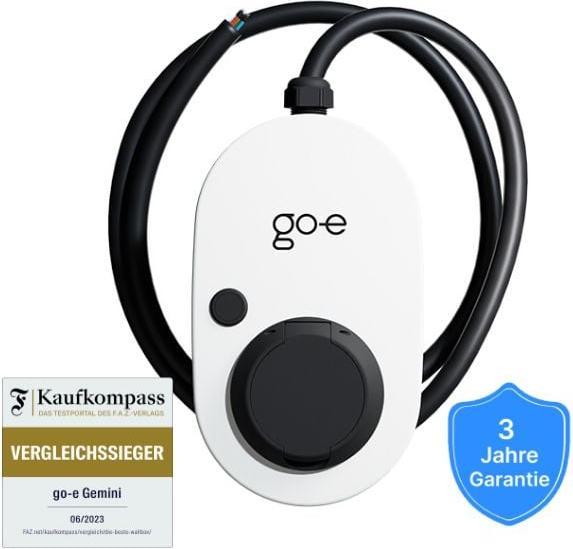 Actual product image Go-E Gemini 22 kW charging station (Type 2, 22 kW, 32 A, Hard wired)