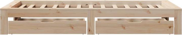 Produktbild vidaXL Bett ohne Matratze (75 x 190 cm)