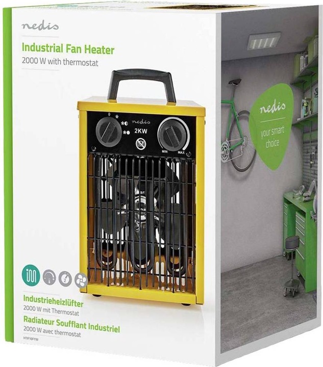 Immagine prodotto Nedis Termoventilatore industriale (2000 W)