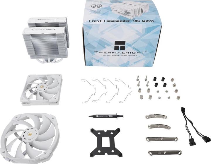 Actual product image Thermalright Frost Commander 140 White (158 mm)