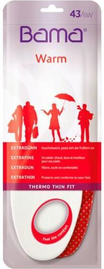 Produktbild Bama Einlegesohle «Thermo Thin Fit», extradünn und wärmend