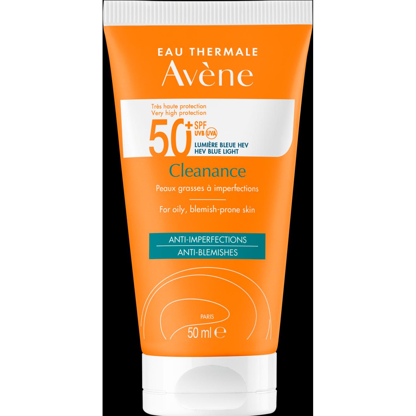 Avène, Sonnencreme, Cleanance Solaire (Sonnencreme, SPF 50+, 50 ml, 68 g)