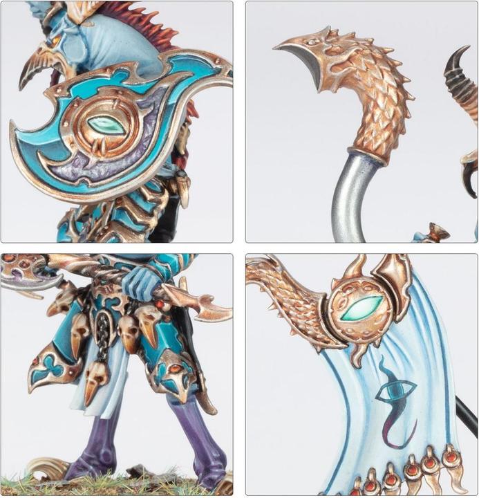 Productafbeelding Games Workshop Warhammer AoS - Spearhead Disciples of Tzeentch : Troupeau de Guerre de Tzaangor (Plastic)