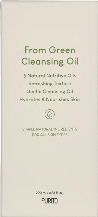 Actual product image Purito From Green (Cleansing oil, 200 ml)