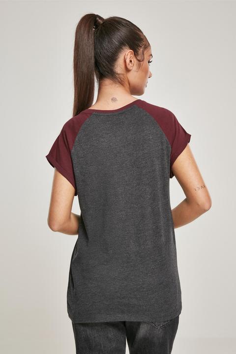 Actual product image Urban Classics Ladies Contrast Raglan Tee (XXL)