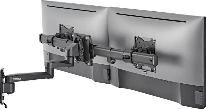Actual product image SpeaKa Professional Double Monitor Mount 13 to 27 inch (Wall, 27", 10 kg)