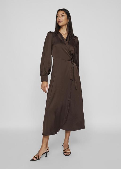 Produktbild Vila Langärmeliges Midi Wickelkleid (34)