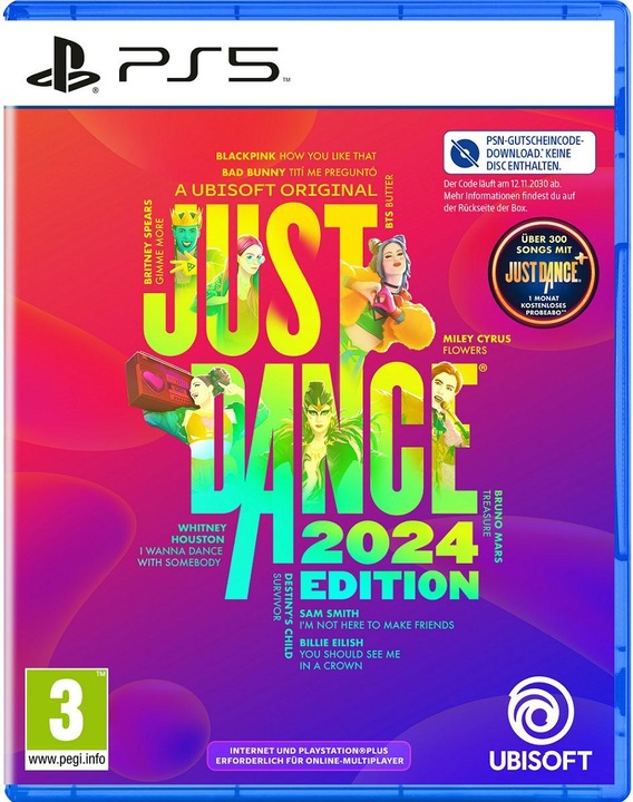 Image du produit Ubisoft Just Dance 2024 Code in a Box (PS5, DE)