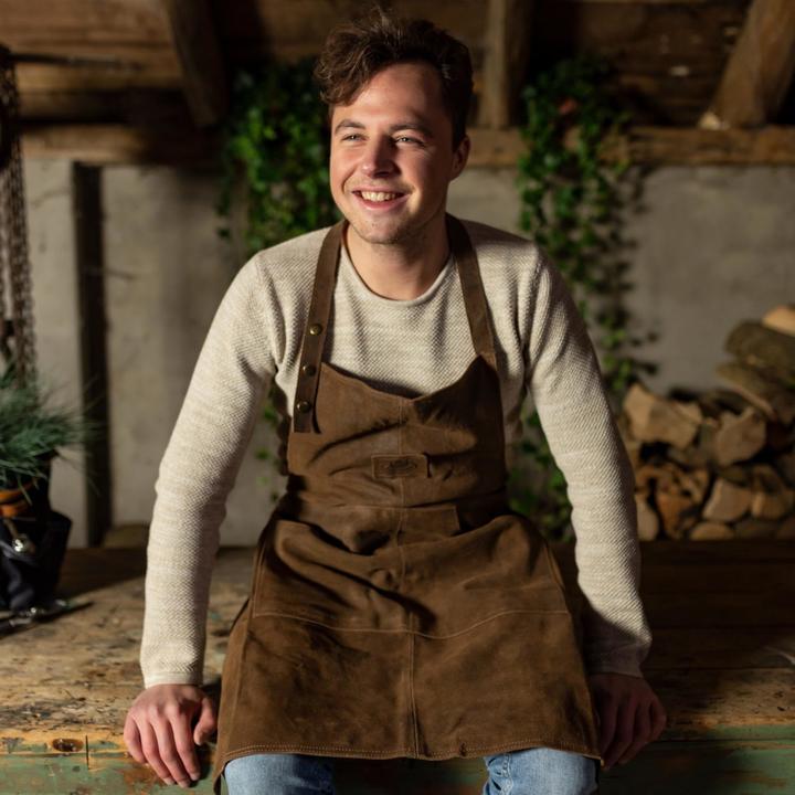 Actual product image Esschert Design Bbq Schürze Leder (One size)