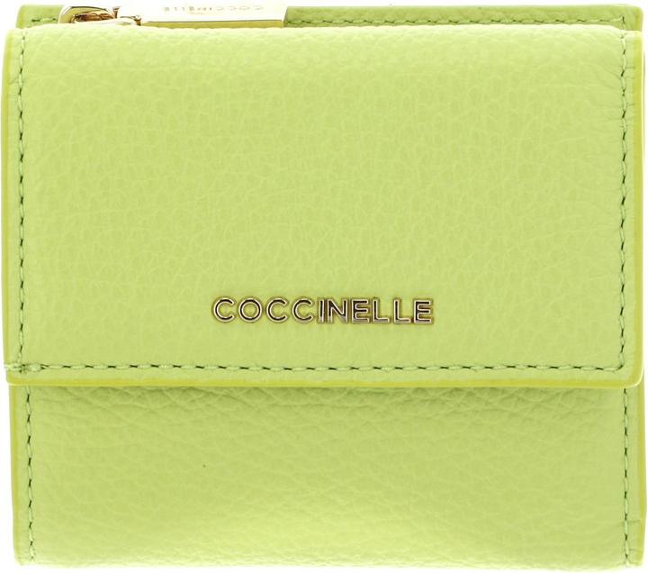 Actual product image Coccinelle Metallic Soft Wallet Grained Leather
