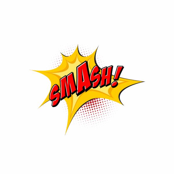 Image du produit Bügelbilder Bügelbild Smash (1 pcs)