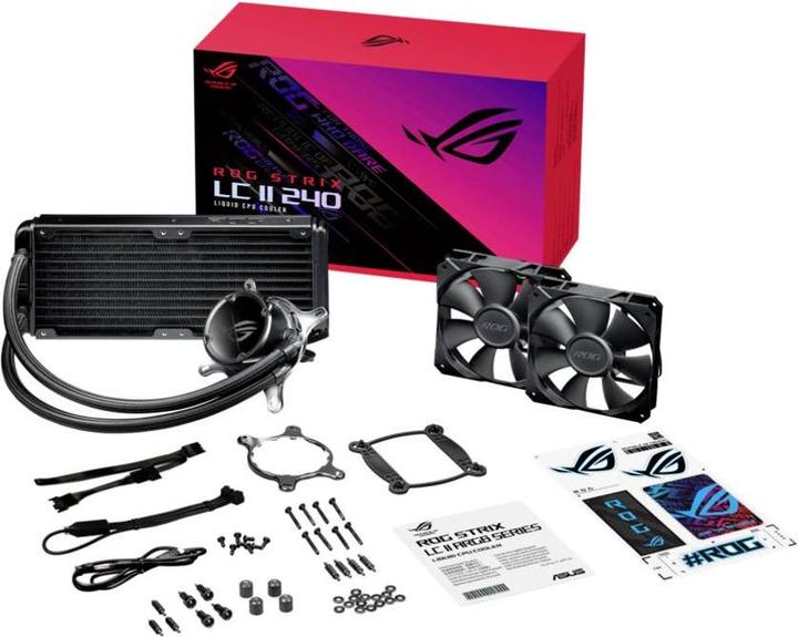 Actual product image ASUS CTE ROG RYUO III 240 ARGB White Edition