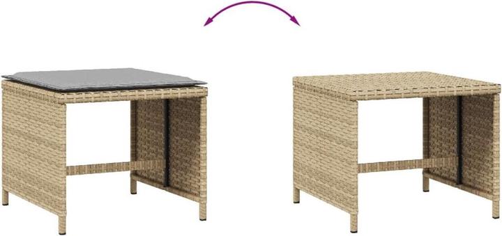 Actual product image vidaXL Gartenhocker