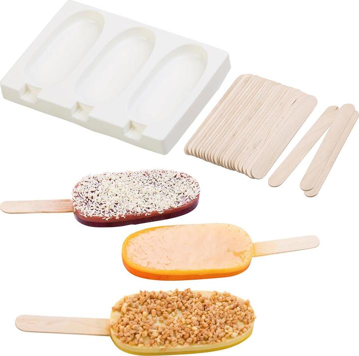 Image du produit Rosenstein & Söhne Moule en silicone pour popsicles