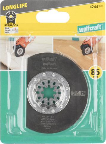 Produktbild wolfcraft 1 Segmentblatt HSS, SL, Ø 85 mm