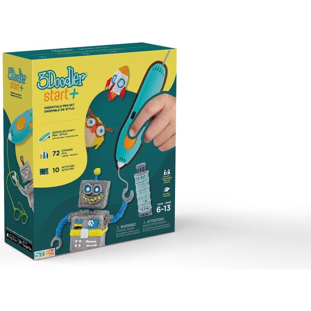 Thumbnail - 3Doodler Start PLUS 3D PRINTING PEN SPLUS 3D pen 0.77 mm Turquoise, Yellow, 3D Drucker, Mehrfarbig