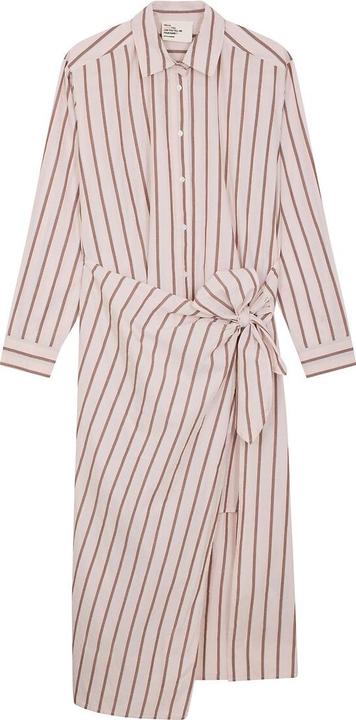 Image du produit Leon & Harper Gestreiftes Hemdblusenkleid REBECCA mit Wickeloptik (S)