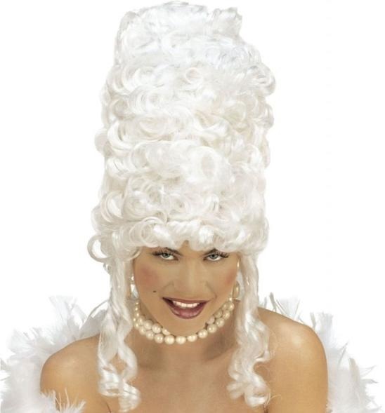 Produktbild Widmann Perücke Marie Antoinette in Polybag Weiss