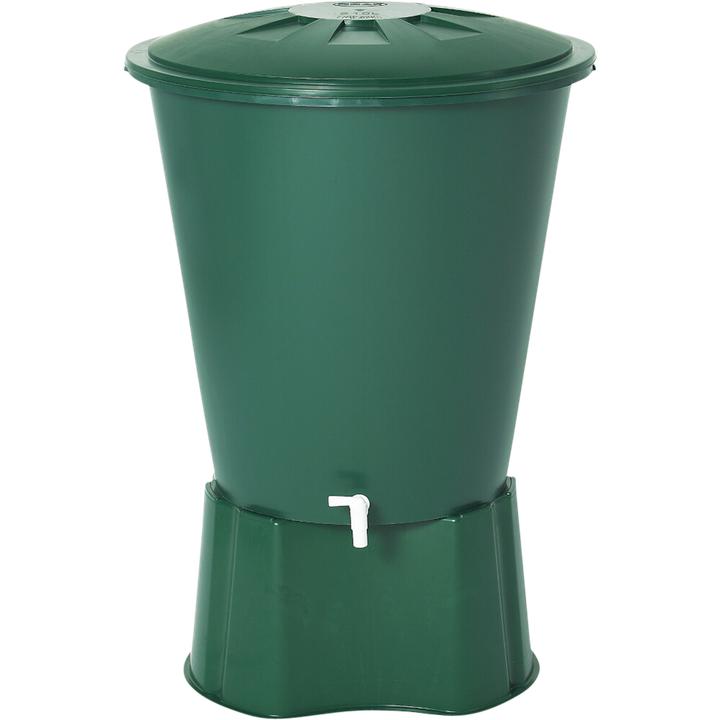 Produktbild Graf Regentonne rund mit Deckel und Hahn Basic Line 210 l (210 l)