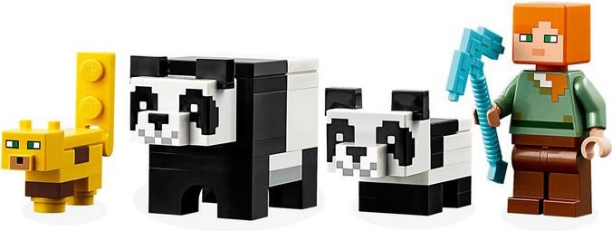 Produktbild LEGO Der Panda-Kindergarten (21158, LEGO Minecraft)