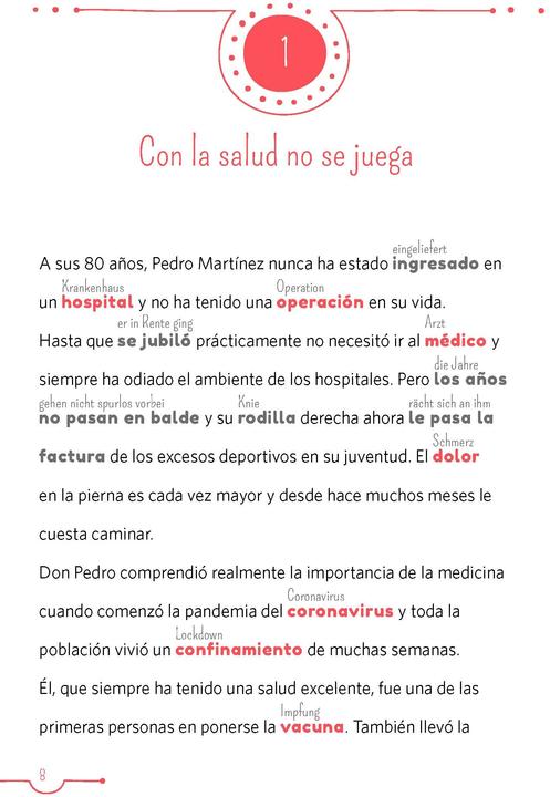 Actual product image 5-Minuten-Lektüren Spanisch A2 - Solo amigos (German, Spanish, Ivn/VilaBaleato, Manuel, ReymndezFernndez, 2022)