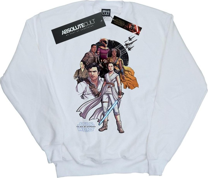 Immagine prodotto Star Wars The Rise Of Skywalker Resistance Illustration Felpa Uomo (4XL)