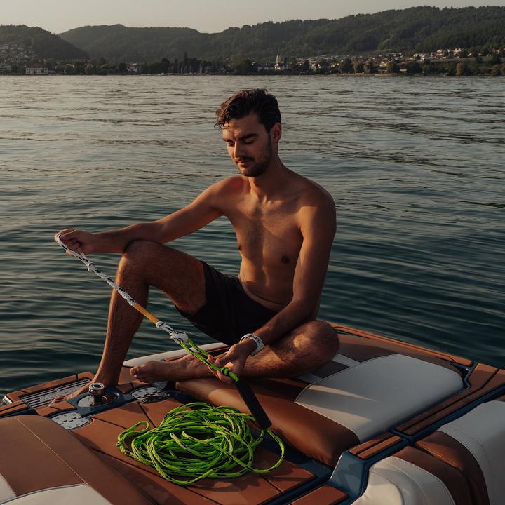 Produktbild Mesle Schleppleine 2P 2' Sektion weiss