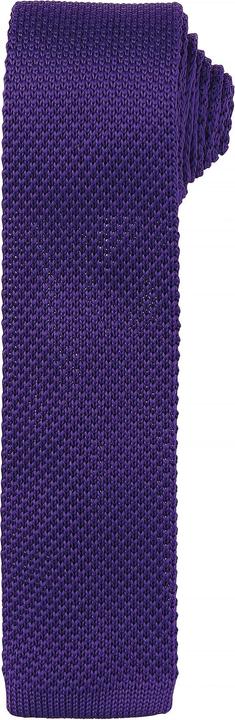 Actual product image Premier Tie with knitted pattern