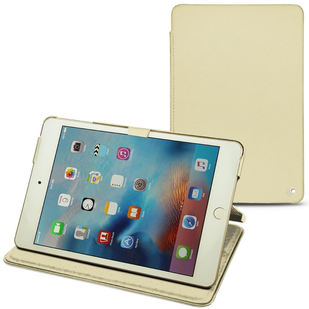 Noreve Lederschutzhülle horizontal (IPad Mini 4), Tablet Hülle, Beige